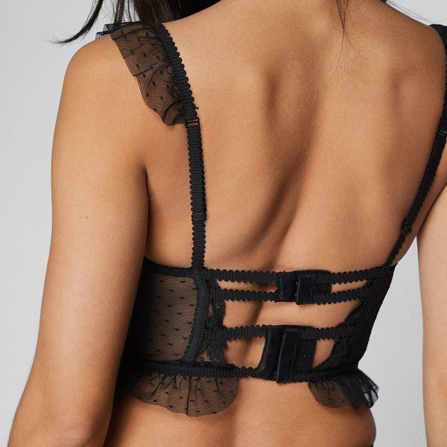 Hazel Underwired Lace Bustier