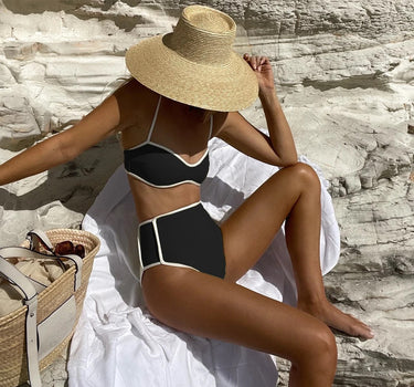 Completo bikini e slip a vita alta Harper