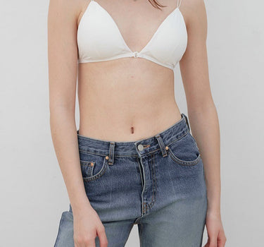 Reggiseno senza ferretto Bailey - Bianco