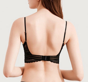 Nina Bralette Wireless Bra - Black